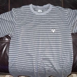 Kaws shirt sleeve mens tee-shirt